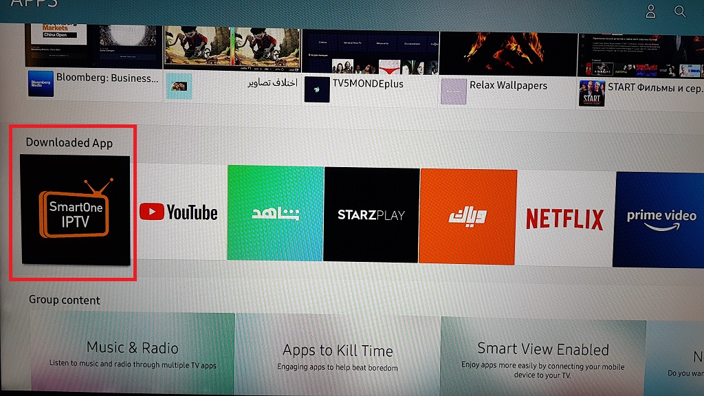iptv app smart tv
